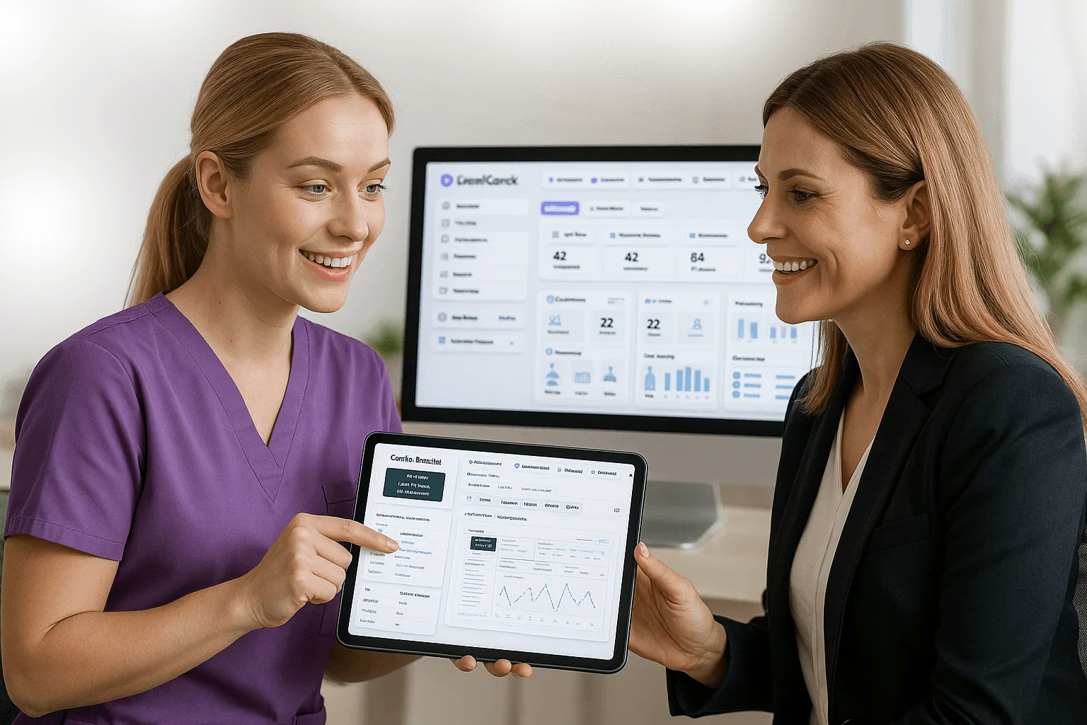 Prikaz obiteljskog portala sustava OmniCareX